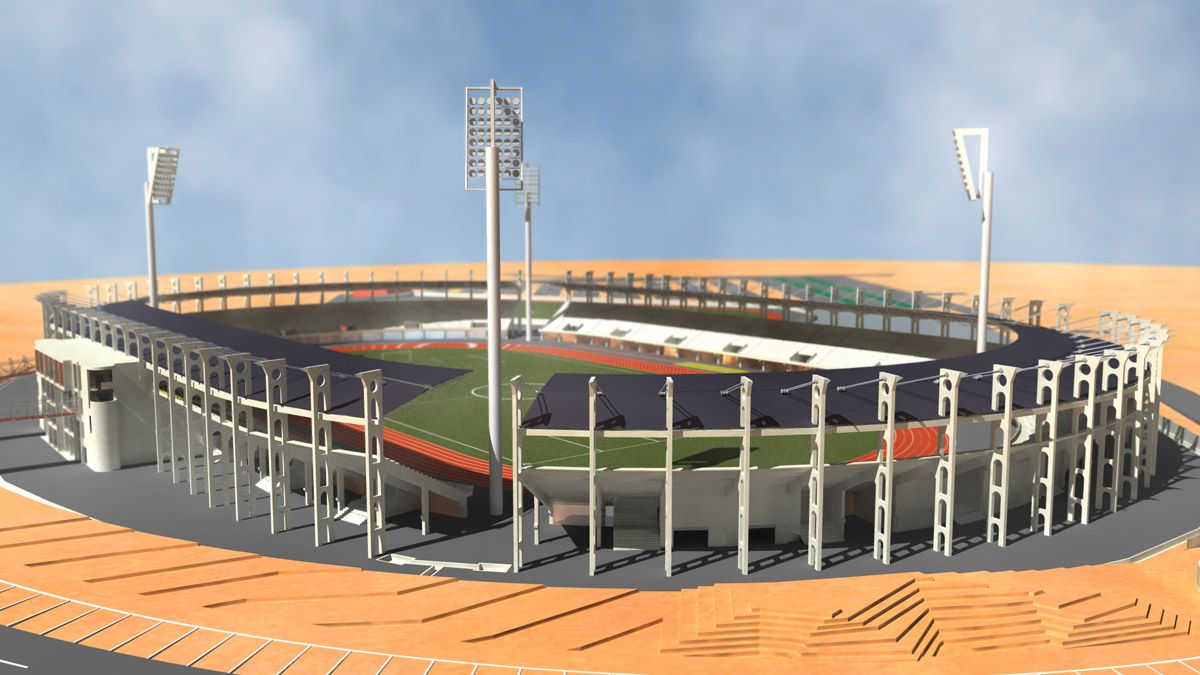 projekt stadionu